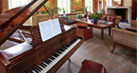 piano dans le salon